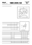 1MBI200N-120 datasheet(1/4 Pages) FUJI | IGBT MODULE 1MBI200N-120 datasheet(1/4 Pages) FUJI