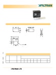 7116 datasheet(1/1 Pages) FILTRAN | Through Hole Common Mode Choke 7116 datasheet(1/1 Pages) FILTRAN