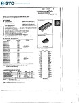 6264 datasheet(1/8 Pages) SYC | 6264LP-10 8K X 8 SRAM CMOS 6264 datasheet(1/8 Pages) SYC