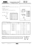 KRC421 datasheet(1/2 Pages) KEC | EPITAXIAL PLANAR NPN TRANSISTOR (SWITCHING, INTERFACE CIRCUIT AND DRIVER CIRCUIT) KRC421... 