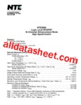 NTE2980 데이터시트(PDF) - NTE Electronics NTE2980 데이터시트(PDF)
