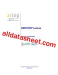 ZCM077GIV2 데이터시트(PDF) - Zilog, Inc. ZCM077GIV2 데이터시트(PDF)