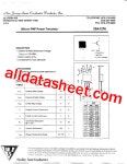 A1276 데이터시트(PDF) - New Jersey Semi-Conductor Products, Inc. A1276 데이터시트(PDF)