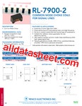RL-7900-2 데이터시트(PDF) - RENCO ELECTRONICS, INC. RL-7900-2 데이터시트(PDF)