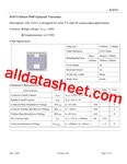 A1013 데이터시트(PDF) - List of Unclassifed Manufacturers A1013 데이터시트(PDF)