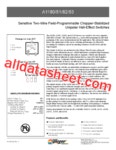 A1183LUA-T 데이터시트(PDF) - Allegro MicroSystems A1183LUA-T 데이터시트(PDF)