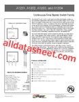A1201 데이터시트(PDF) - Allegro MicroSystems A1201 데이터시트(PDF)