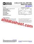 HMC1082CHIP 데이터시트(PDF) - Analog Devices HMC1082CHIP 데이터시트(PDF)