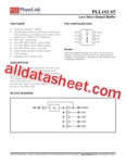 PLL102-05 데이터시트(PDF) - PhaseLink Corporation PLL102-05 데이터시트(PDF)
