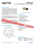 TQM879008 데이터시트(PDF) - Qorvo, Inc TQM879008 데이터시트(PDF)