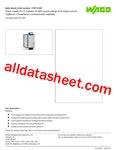 2787-2347 데이터시트(PDF) - WAGO Kontakttechnik GmbH & Co. KG 2787-2347 데이터시트(PDF)