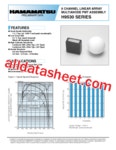 H9530 Datasheet(PDF) - Hamamatsu Corporation H9530 Datasheet(PDF)