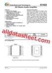 G1422 데이터시트(PDF) - Global Mixed-mode Technology Inc G1422 데이터시트(PDF)