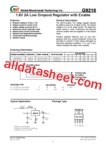 G9218 데이터시트(PDF) - Global Mixed-mode Technology Inc G9218 데이터시트(PDF)