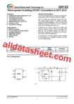 G5122 데이터시트(PDF) - Global Mixed-mode Technology Inc G5122 데이터시트(PDF)