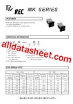 MK3P-DT 데이터시트(PDF) - RAYEX ELECTRONICS CO., LTD MK3P-DT 데이터시트(PDF)