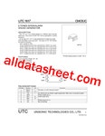 1617 데이터시트(PDF) - Unisonic Technologies 1617 데이터시트(PDF)