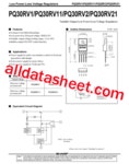 P030RV11 데이터시트(PDF) - Sharp Corporation P030RV11 데이터시트(PDF)