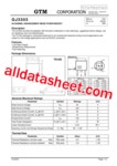 J3303 데이터시트(PDF) - GTM CORPORATION J3303 데이터시트(PDF)