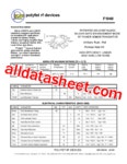 F1040 Datasheet(PDF) - Polyfet RF Devices F1040 Datasheet(PDF)