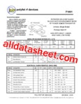 F1401 데이터시트(PDF) - Polyfet RF Devices F1401 데이터시트(PDF)
