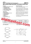 G5111_04 데이터시트(PDF) - Global Mixed-mode Technology Inc G5111_04 데이터시트(PDF)