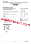 TLP3213 데이터시트(PDF) - Toshiba Semiconductor TLP3213 데이터시트(PDF)