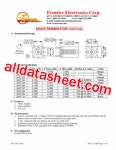 2427 데이터시트(PDF) - Frontier Electronics. 2427 데이터시트(PDF)