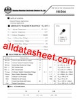 H1266 데이터시트(PDF) - SHANTOU HUASHAN ELECTRONIC DEVICES CO.,LTD H1266 데이터시트(PDF)