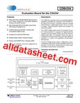 CDB4354 데이터시트(PDF) - Cirrus Logic CDB4354 데이터시트(PDF)