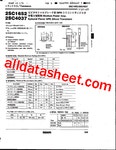 2SC1652 데이터시트(PDF) - Rohm 2SC1652 데이터시트(PDF)