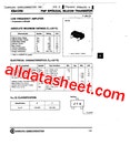 KSA1298 데이터시트(PDF) - Samsung semiconductor KSA1298 데이터시트(PDF)