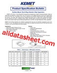 F9033 Datasheet(PDF) - Kemet Corporation F9033 Datasheet(PDF)