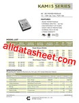 KAM1524 데이터시트(PDF) - Chinfa Electronics Ind. Co., Ltd. KAM1524 데이터시트(PDF)