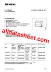 LYT679-CO 데이터시트(PDF) - Siemens Semiconductor Group LYT679-CO 데이터시트(PDF)