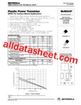 MJD243-1 데이터시트(PDF) - Motorola, Inc MJD243-1 데이터시트(PDF)