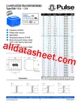 030-7273-0 데이터시트(PDF) - Pulse A Technitrol Company 030-7273-0 데이터시트(PDF)