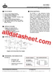 AIC1652 데이터시트(PDF) - Analog Intergrations Corporation AIC1652 데이터시트(PDF)