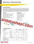CONN-S0185 데이터시트(PDF) - OPLINK Communications Inc. CONN-S0185 데이터시트(PDF)