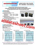 H9530-01 Datasheet(PDF) - Hamamatsu Corporation H9530-01 Datasheet(PDF)