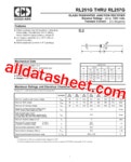 RL251G 데이터시트(PDF) - GOOD-ARK Electronics RL251G 데이터시트(PDF)