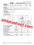 G2307 데이터시트(PDF) - E-Tech Electronics LTD G2307 데이터시트(PDF)