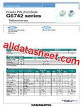 G6742 데이터시트(PDF) - Hamamatsu Corporation G6742 데이터시트(PDF)