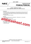 PS9634 데이터시트(PDF) - NEC PS9634 데이터시트(PDF)