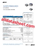 A1021 데이터시트(PDF) - Tyco Electronics A1021 데이터시트(PDF)