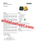 ACMD-7409 데이터시트(PDF) - AVAGO TECHNOLOGIES LIMITED ACMD-7409 데이터시트(PDF)