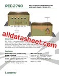 REC-2740 데이터시트(PDF) - List of Unclassifed Manufacturers REC-2740 데이터시트(PDF)