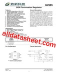 G2985 Datasheet(PDF) - Global Mixed-mode Technology Inc G2985 Datasheet(PDF)