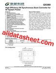 G5380 데이터시트(PDF) - Global Mixed-mode Technology Inc G5380 데이터시트(PDF)
