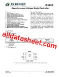 G5320 데이터시트(PDF) - Global Mixed-mode Technology Inc G5320 데이터시트(PDF)